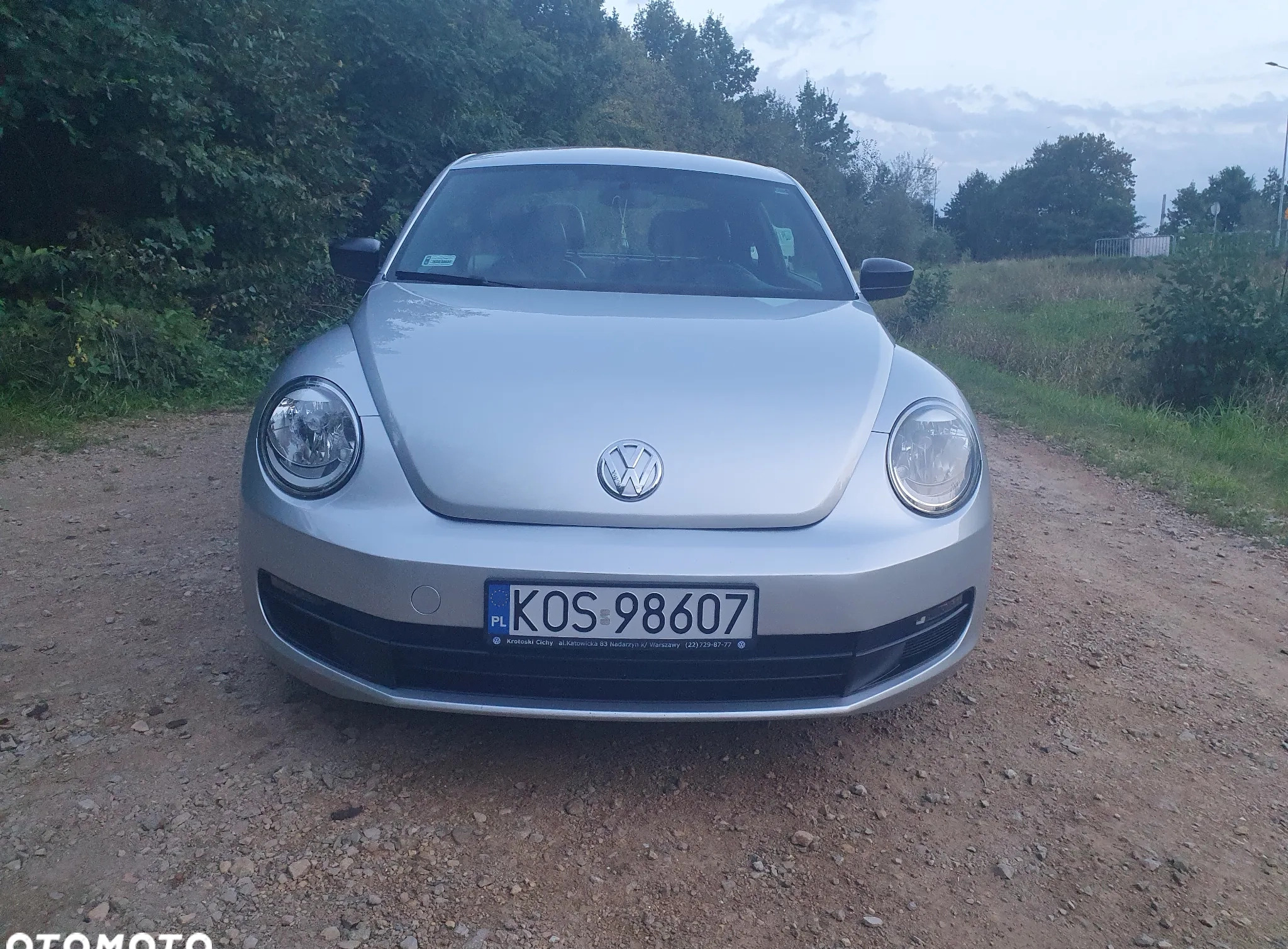 Volkswagen New Beetle cena 42500 przebieg: 93200, rok produkcji 2014 z Reszel małe 92